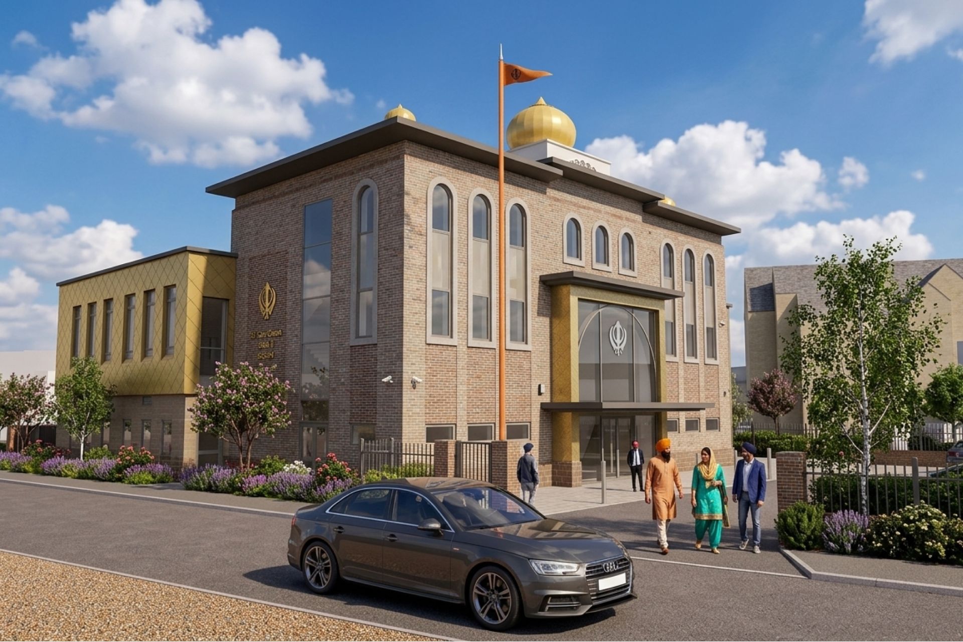 Bedford Sikh Temple Gurdwara Stenton Obhi Architects