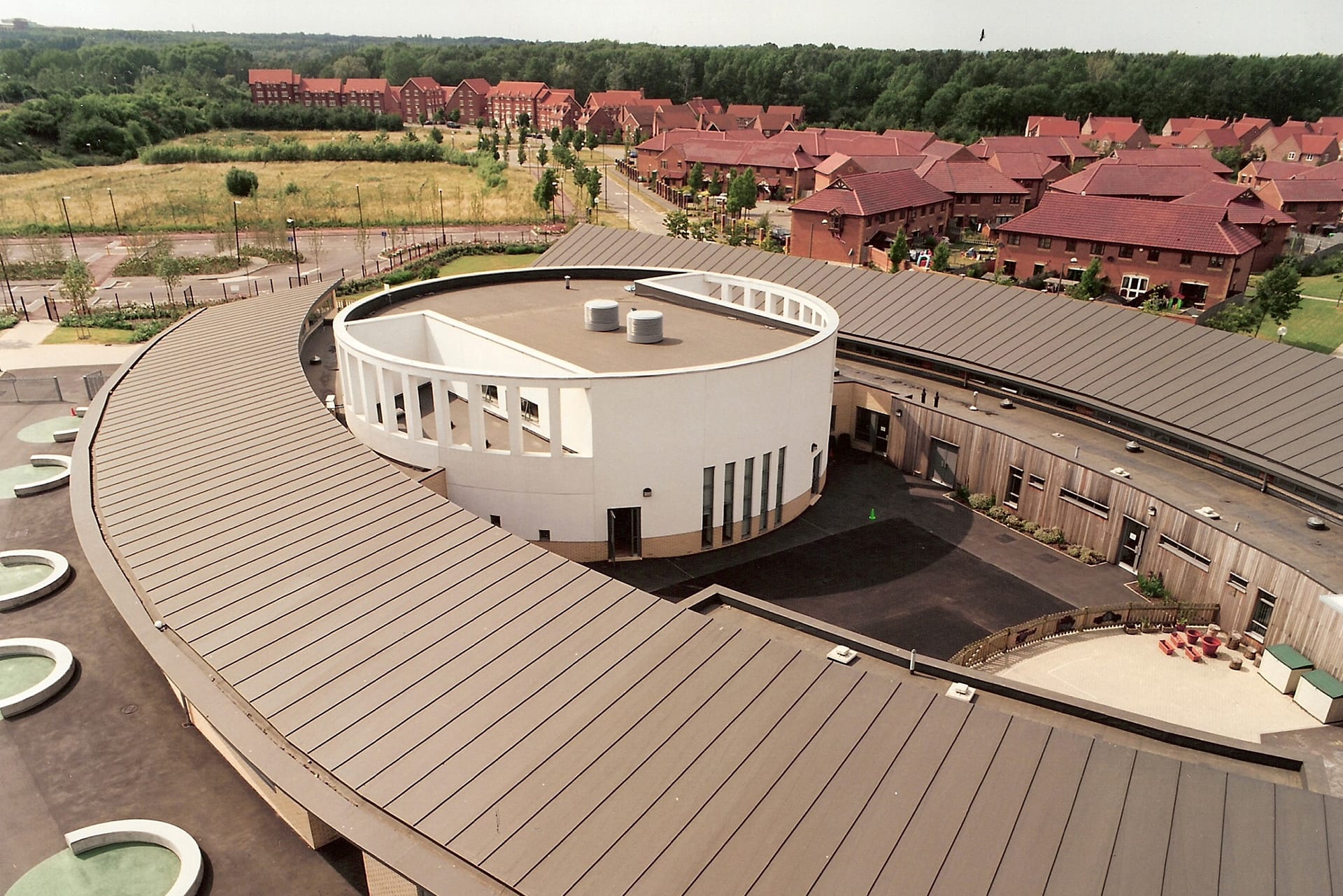 middleton school design architecture standing seam roof