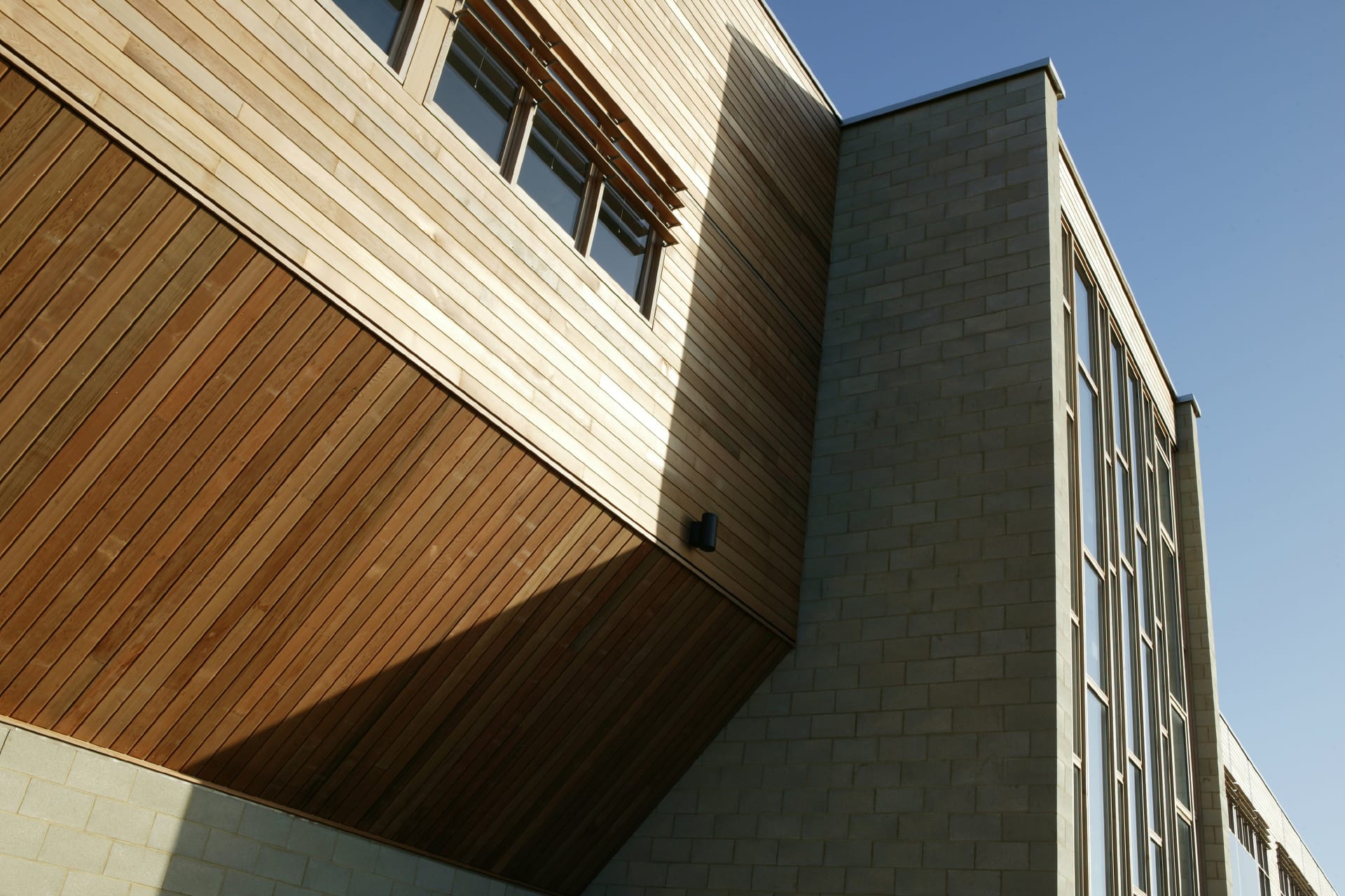 Oakgrove School Thermawood cladding Sustainable construction