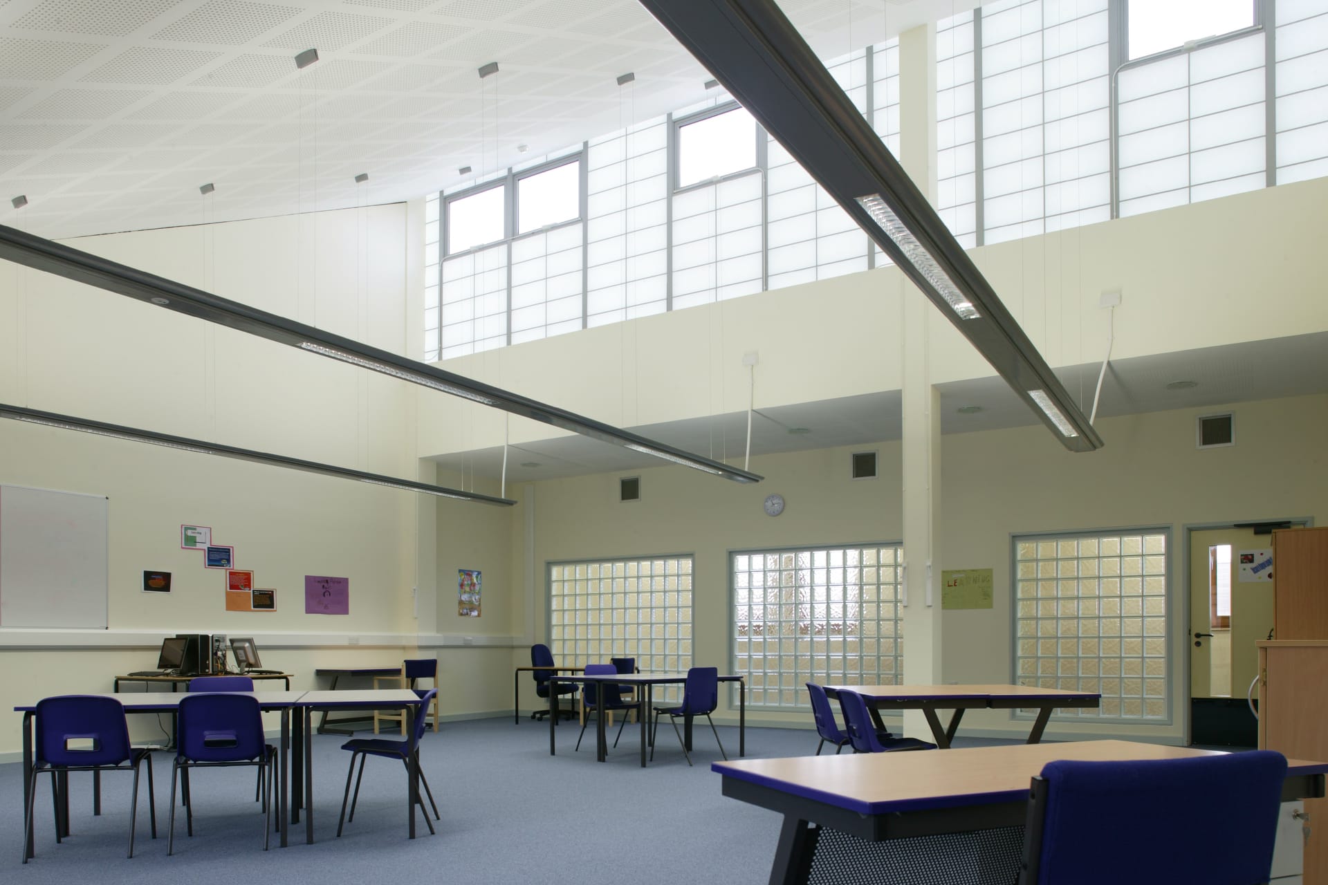 Oakgrove School kalwall cladding vaulted classrooms